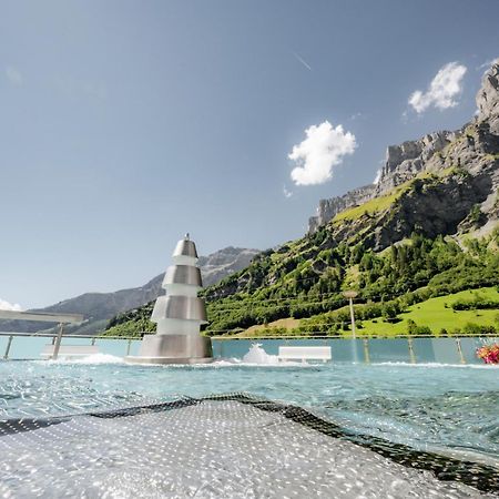 Hotel Alfa Superieur - Leukerbad-Therme Exteriör bild